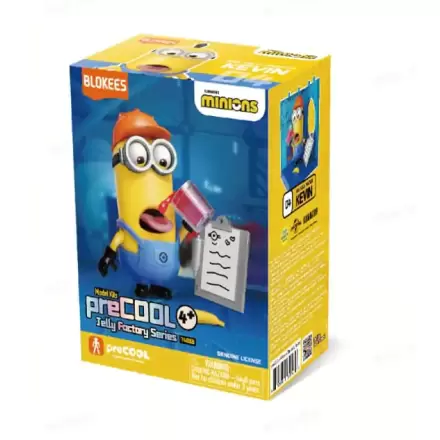 Minions Blokees PreCool Jelly Factory Series 1 Plastic Model Kit 04 Kevin the Jelly Taster product photo