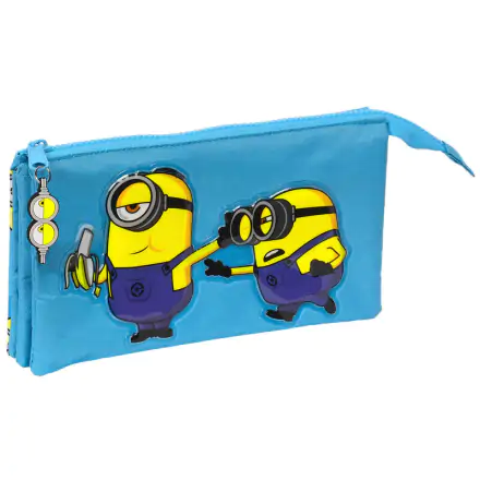 Minions Minionstatic triple pencil case product photo
