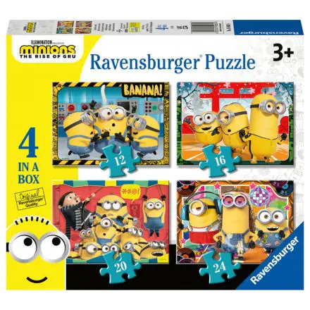 Minions puzzle 12+16+20+24pcs product photo