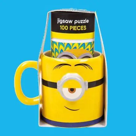 Minions Mug & Jigsaw Puzzle Set Stuart & Dave product photo