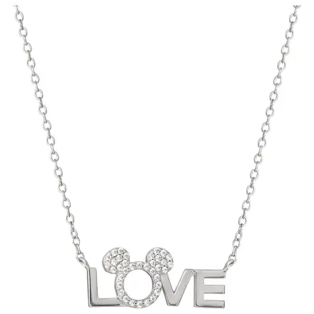 Minnie Love Necklace in Silver Brass Plated product photo