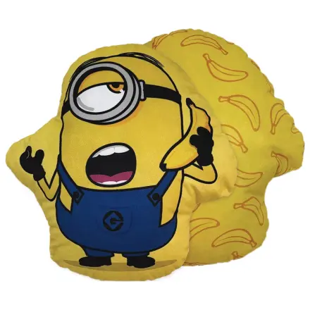 Minions Banana Calling Shaped Pillow, Decorative Pillow 35x33 cm product photo