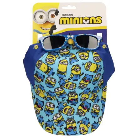 Minions Blue Sunglasses and Baseball Cap Set product photo