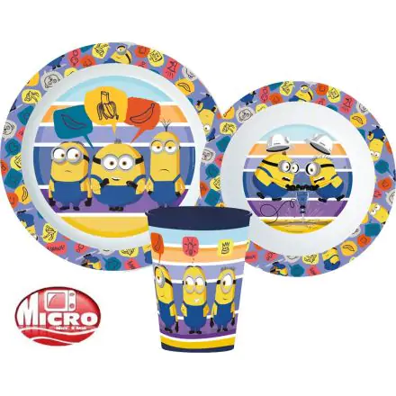 Minions Dinnerware Set, Micro Plastic Set product photo