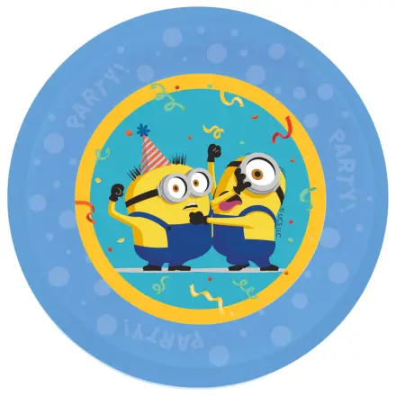 Minions The Rise of Gru micro premium plastic dinner plate 4-piece set 21 cm product photo