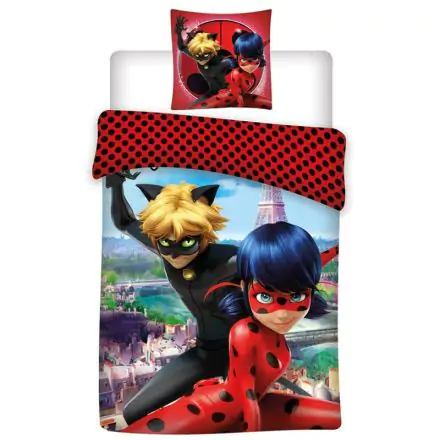 Miraculous Lady Bug microfibre duvet cover bed 90cm product photo
