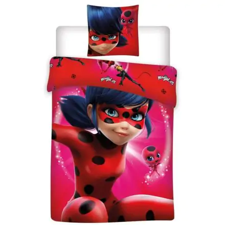 Miraculous Lady Bug microfibre duvet cover bed 90cm product photo