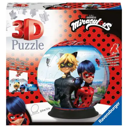 Miraculous Lady Bug 3D puzzle 72pcs product photo