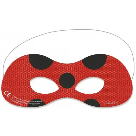 Miraculous Ladybug Mask Set of 6 product photo