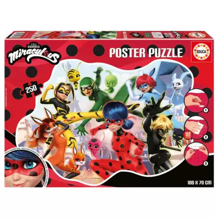 Miraculous Ladybug Poster puzzle 250pcs product photo