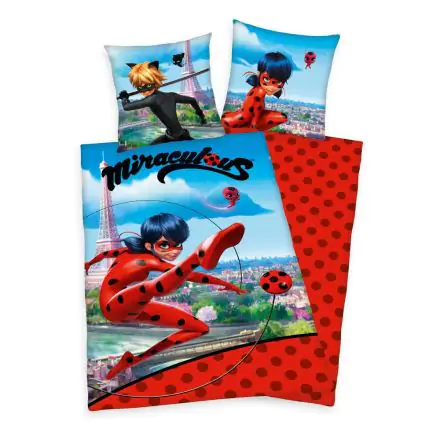 Miraculous Duvet Set Marinette 135 x 200 cm / 80 x 80 cm product photo