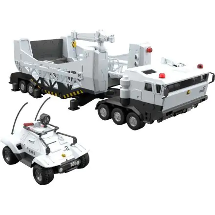 Mobile Police Patlabor Moderoid Plastic Model Kits 1/60 Type 98 Special Command Vehicle & Type 99 Special Labor Carrier product photo