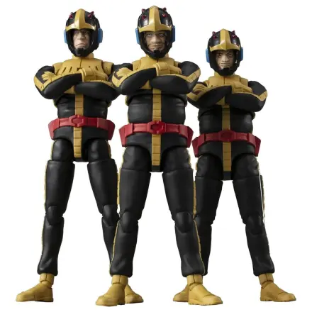 Mobile Suit Gundam G.M.G. Collection 3-Pack Action Figures Principality of Zeon Jet Stream Attack 10 cm (with gift)    product photo
