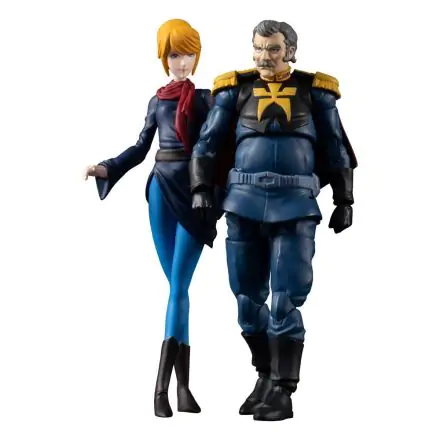 Mobile Suit Gundam G.M.G. Action Figure 2-Pack Principality of Zeon 07 Ramba Ral & Crowley Hamon 10 cm product photo