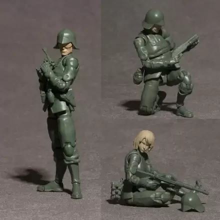 Mobile Suit Gundam G.M.G. Action Figure 3-Pack Principality of Zeon General Soldier 01-03 Set 10 cm product photo