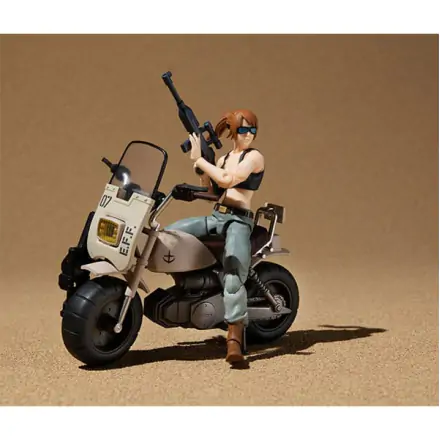 Mobile Suit Gundam G.M.G. Action Figures with Vehicle The 8th MS Team Earth Federation Forces V-SP09 Standard Infantry & Federation Infantry Motorbike product photo