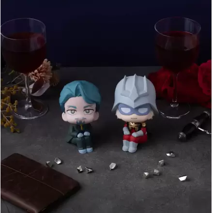 Mobile Suit Gundam GQuuuuuuX Look Up PVC Statue Challia Bull & Char Aznable (with gift) 11 cm product photo