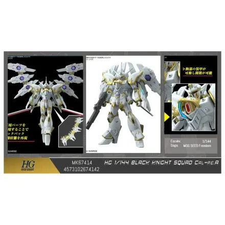 Mobile Suit Gundam HG 1/144 Black Knight Squad Cal-rea model kit figure product photo