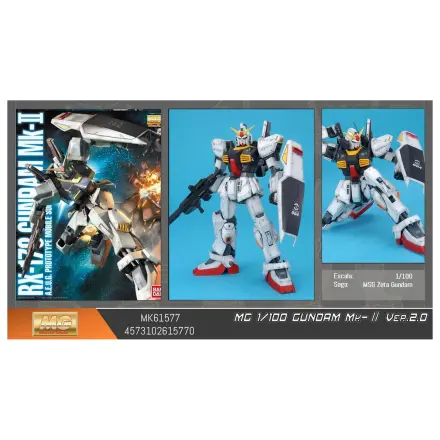 Mobile Suit Gundam MG 1/100 MK-II ver 2.0 model kit figure product photo