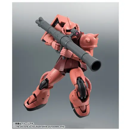 Mobile Suit Gundam Robot Spirits MS 06S Chars Zaku ver ANIME Reissue figure 12,5cm product photo