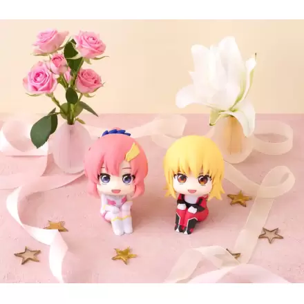 Mobile Suit Gundam Seed Freedom Look Up PVC Statue Lacus Clyne & Cagalli Yula Athha (with gift) 11 cm product photo