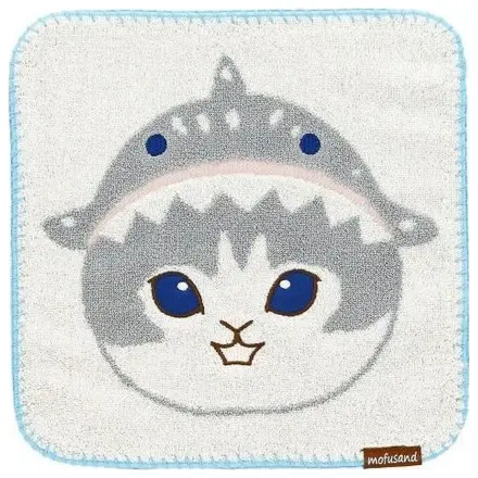 Mofusand Kitten-Nyan Shark Mini Towel product photo
