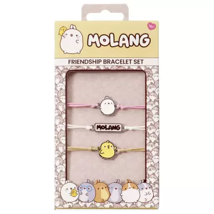 Molang set of 3 friendship bracelets product photo