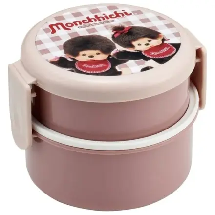 Monchhichi Two Layer Round Shape Lunch Box product photo