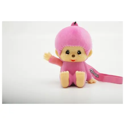 Monchhichi LED Light-Up Pink Figure 9cm product photo
