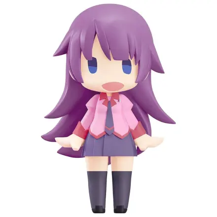 Monogatari Series HELLO! GOOD SMILE Action Figure Hitagi Senjyogahara 10 cm product photo