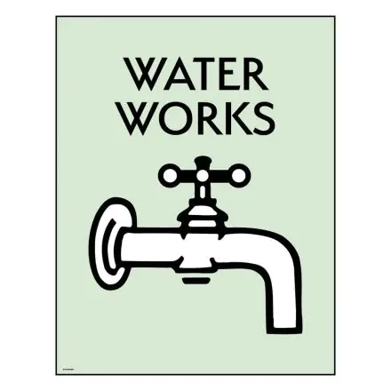 Monopoly Art Print Water Works Limited Edition 36 x 28 cm product photo