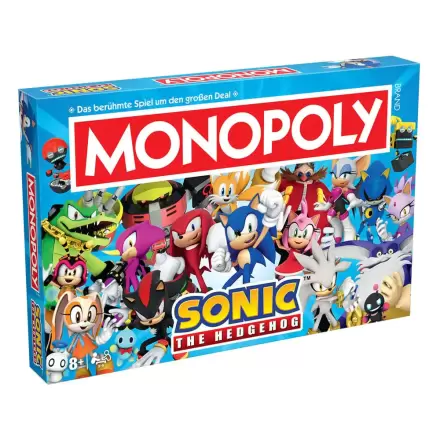 Monopoly Board Game Sonic the Hedgehog *German Version* termékfotója