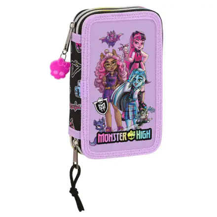 Monster High Creep double pencil case 28pcs product photo