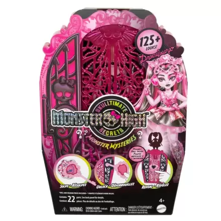 Monster High Skulltime Secrets Draculaura doll + cupboard product photo