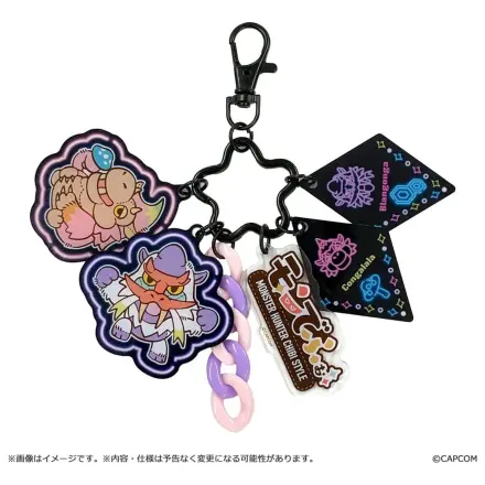 Monster Hunter Chibi Style Acrylic Keychain Multi Charm: Blangonga & Congalala product photo