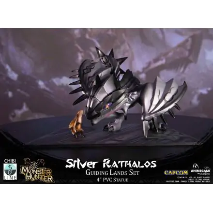 Monster Hunter PVC Statue Silver Rathalos 10 cm product photo