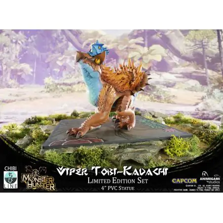 Monster Hunter PVC Statue Viper Tobi-Kadachi 10 cm product photo