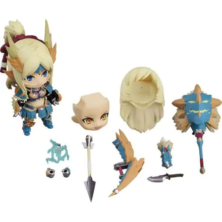 Monster Hunter World Iceborne Nendoroid Action Figure Hunter Female Zinogre Alpha Armor Ver. DX product photo