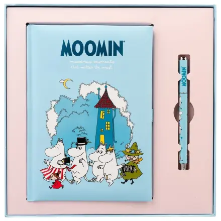 Moomin A5 notebook and pen set product photo