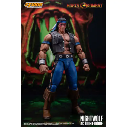 Mortal Kombat Action Figure 1/12 Nightwolf 18 cm termékfotója
