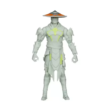 Mortal Kombat Action Figure Glow in the Dark Edition Raiden (Gold Label) 18 cm product photo