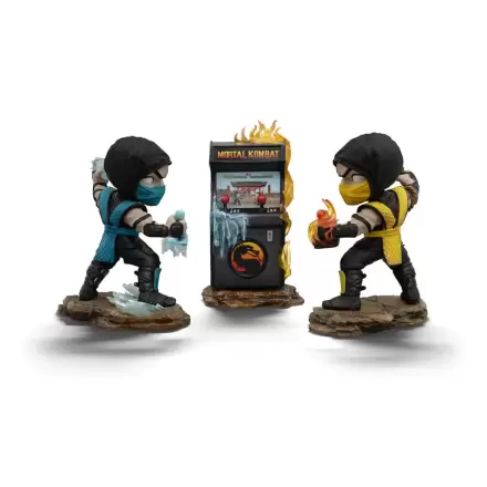 Mortal Kombat Mini Co. PVC Figures Scorpion vs. Subzero Arcade Set 15 cm termékfotója