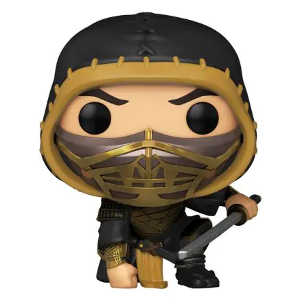 Mortal Kombat Movie POP! Movies Vinyl Figure Scorpion (Action Pose) (MT) 9 cm product photo