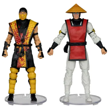 Mortal Kombat Action Figure 2-Pack Scorpion vs. Raiden (Klassics) 18 cm product photo