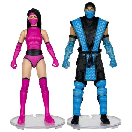 Mortal Kombat Action Figure 2-Pack Sub-Zero vs. Mileena (Klassiks) 18 cm product photo