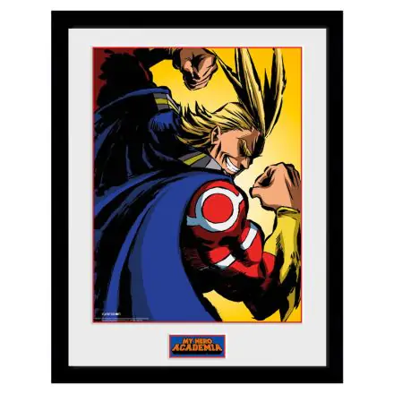My Hero Academia All Might Framed Photo product photo