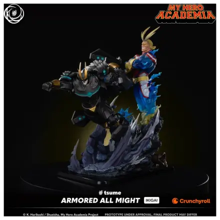 My Hero Academia Armored All Might Statue Ikigai 1/6 by Tsume 48cm product photo