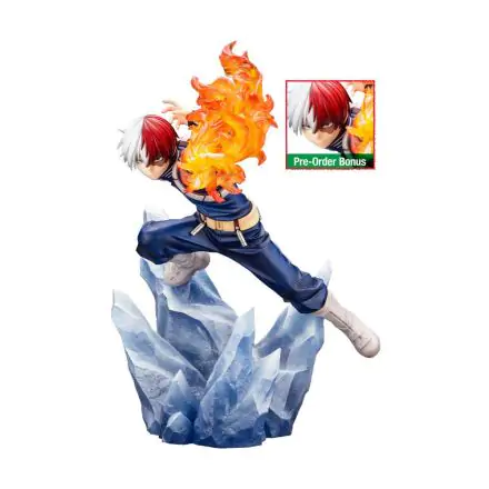 My Hero Academia ARTFXJ Statue 1/8 Shoto Todoroki Ver. 2 Bonus Edition 26 cm product photo