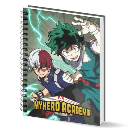 My Hero Academia Battle A5 notebook termékfotója