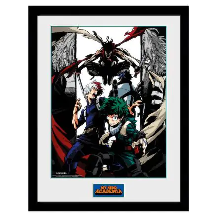 My Hero Academia Heroes and Villains Framed Photo product photo